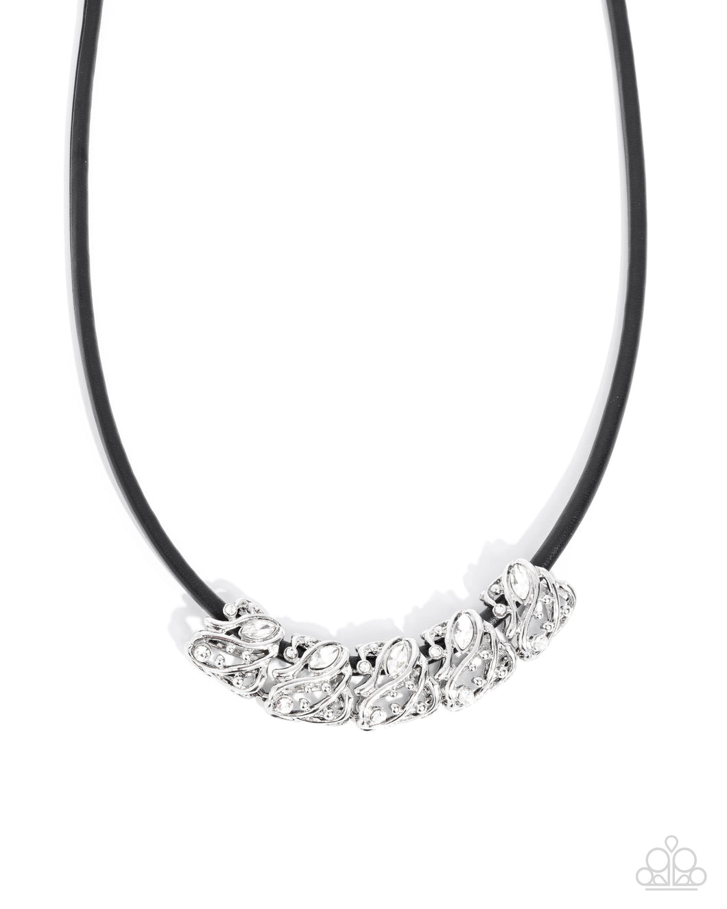 Sprig Shimmer - Black Paparazzi Accessories