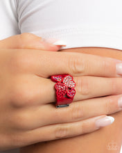 Load image into Gallery viewer, Honorable Hearts - Red Paparazzi Accessories

