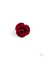Load image into Gallery viewer, Relaxed Rosette-Red Paparazzi Accessories
