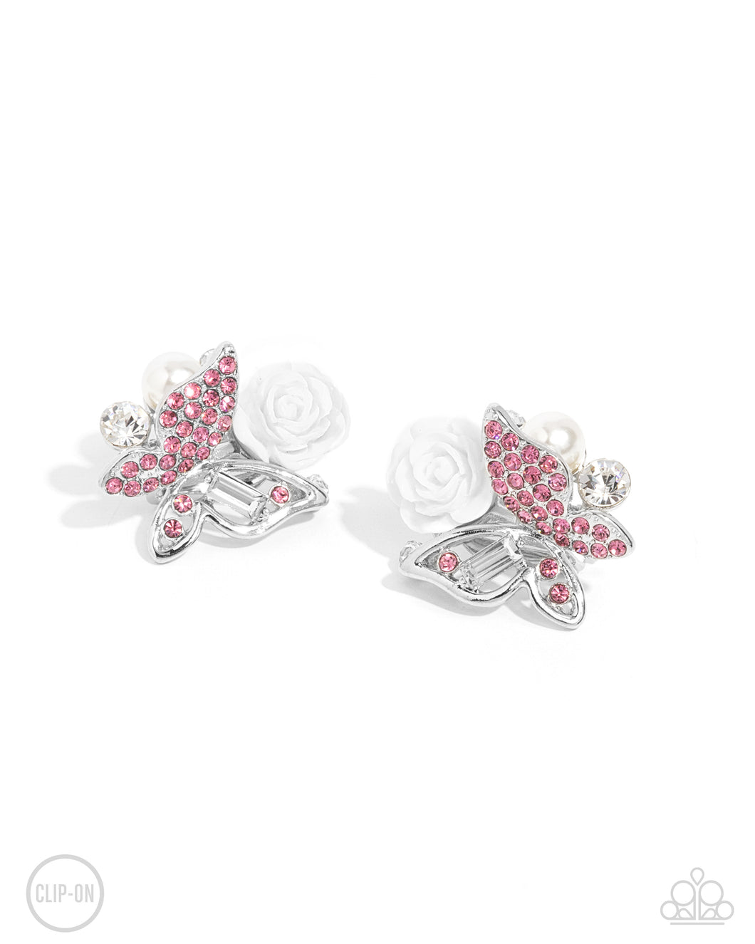 Fanciful Facade - Pink Paparazzi Accessories