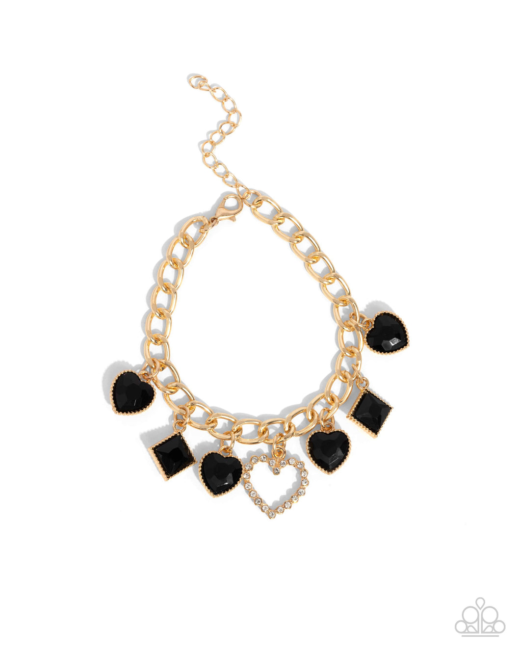 Framed Future - Gold Paparazzi Accessories