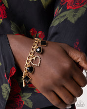Load image into Gallery viewer, Framed Future - Gold Paparazzi Accessories
