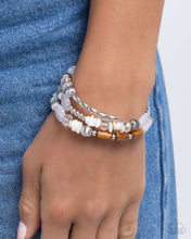 Load image into Gallery viewer, Feeling Alive - White Paparazzi Accessories
