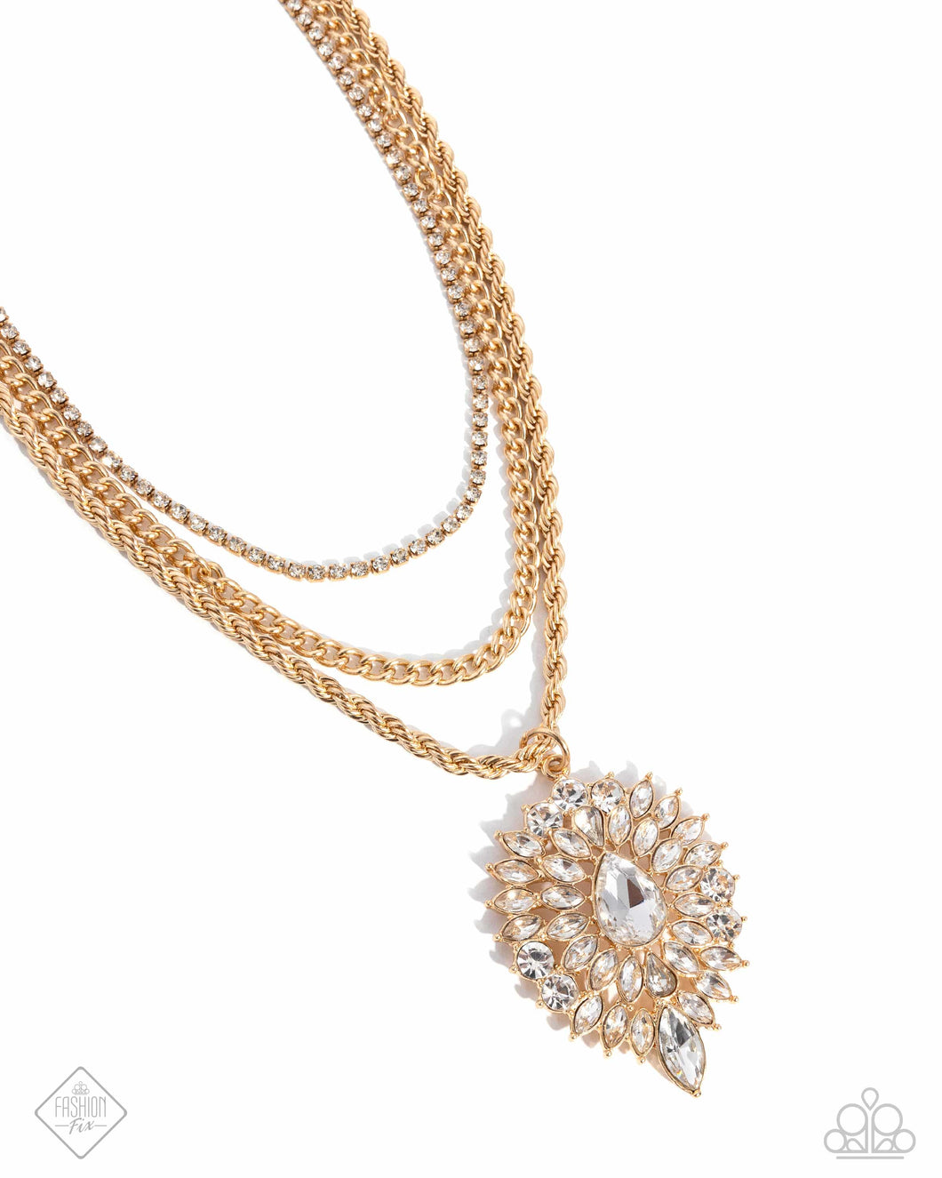 Adorably Administrative - Gold Paparazzi Accessories