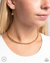 Load image into Gallery viewer, Captivating Choker - Gold Paparazzi Accessories
