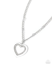 Load image into Gallery viewer, Romantic Rule - White Paparazzi Accessories
