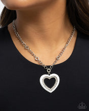 Load image into Gallery viewer, Romantic Rule - White Paparazzi Accessories
