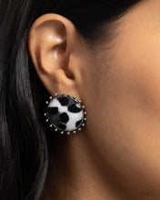 Load image into Gallery viewer, Cowhide Couture - Black Paparazzi Accessories
