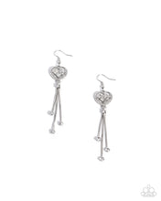 Load image into Gallery viewer, Cascading Character - White Paparazzi Accessories
