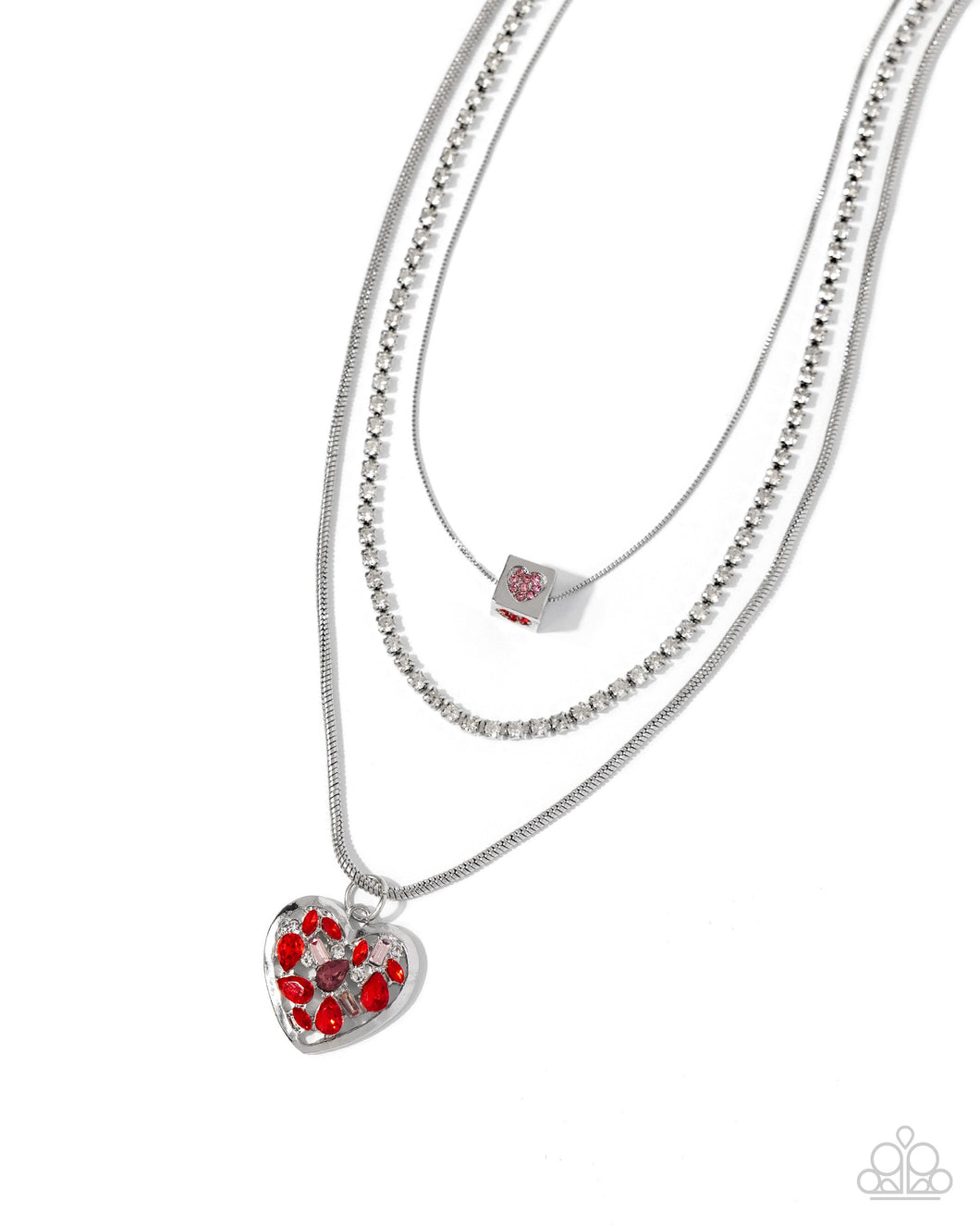Seize the Sides - Red Paparazzi Accessories