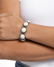 Load image into Gallery viewer, Stony Session - White Paparazzi Accessories
