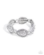 Load image into Gallery viewer, Roaring Rose - Silver Paparazzi Accessories
