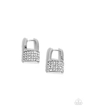 Load image into Gallery viewer, Locked Luxury - White Paparazzi Accessories
