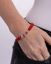 Load image into Gallery viewer, Festival Fling - Red Paparazzi Accessories
