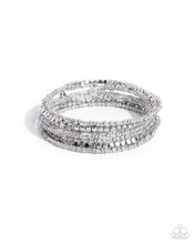 Load image into Gallery viewer, Best Way to Unwind - Silver Paparazzi Accessories
