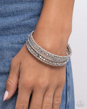 Load image into Gallery viewer, Best Way to Unwind - Silver Paparazzi Accessories
