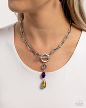 Load image into Gallery viewer, Cultivated Chains - Purple Paparazzi Accessories
