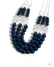 Load image into Gallery viewer, Speckled Statement - Blue Paparazzi Accessories
