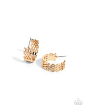 Load image into Gallery viewer, Interlocked Immunity - Gold Paparazzi Accessories
