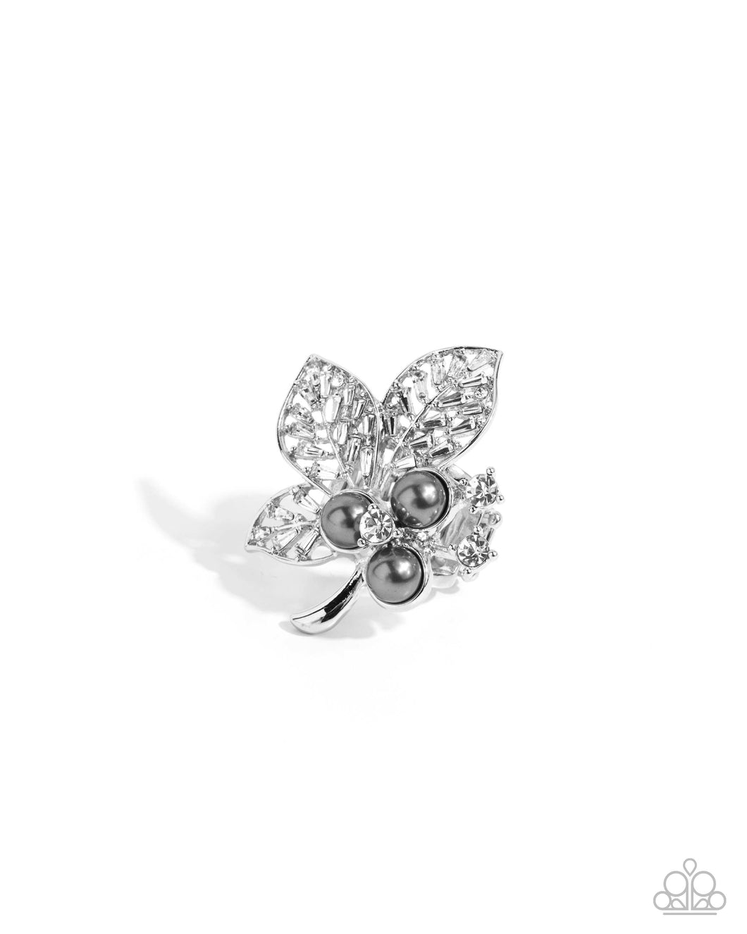 Luminescent Leaves - Silver Paparazzi Accessories