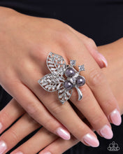 Load image into Gallery viewer, Luminescent Leaves - Silver Paparazzi Accessories
