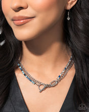 Load image into Gallery viewer, Mismatched Makeover - Blue Paparazzi Accessories
