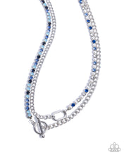 Load image into Gallery viewer, Mismatched Makeover - Blue Paparazzi Accessories
