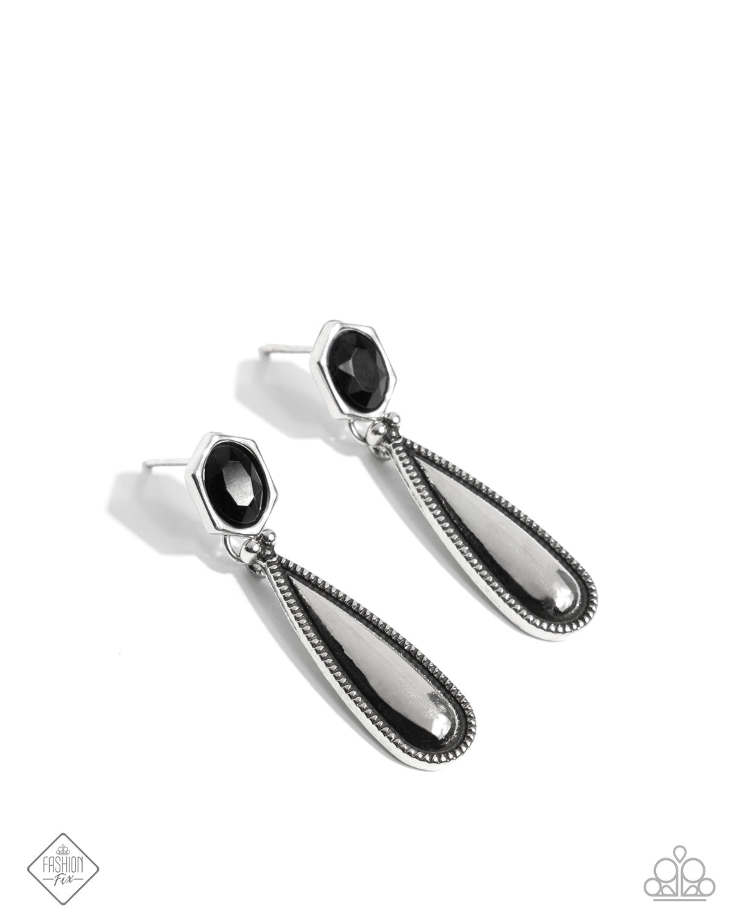 Festival Fame - Black Paparazzi Accessories Paparazzi Accessories