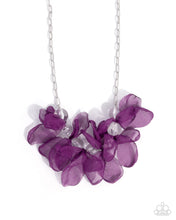 Load image into Gallery viewer, Fancy Fabric - Purple Paparazzi Accessories
