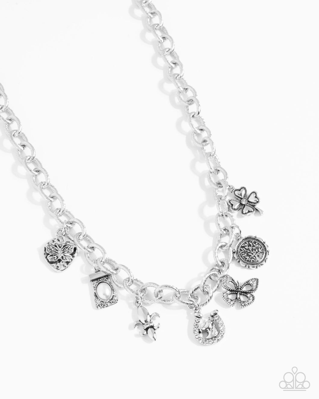 Good Luck To You - White Paparazzi Accessories