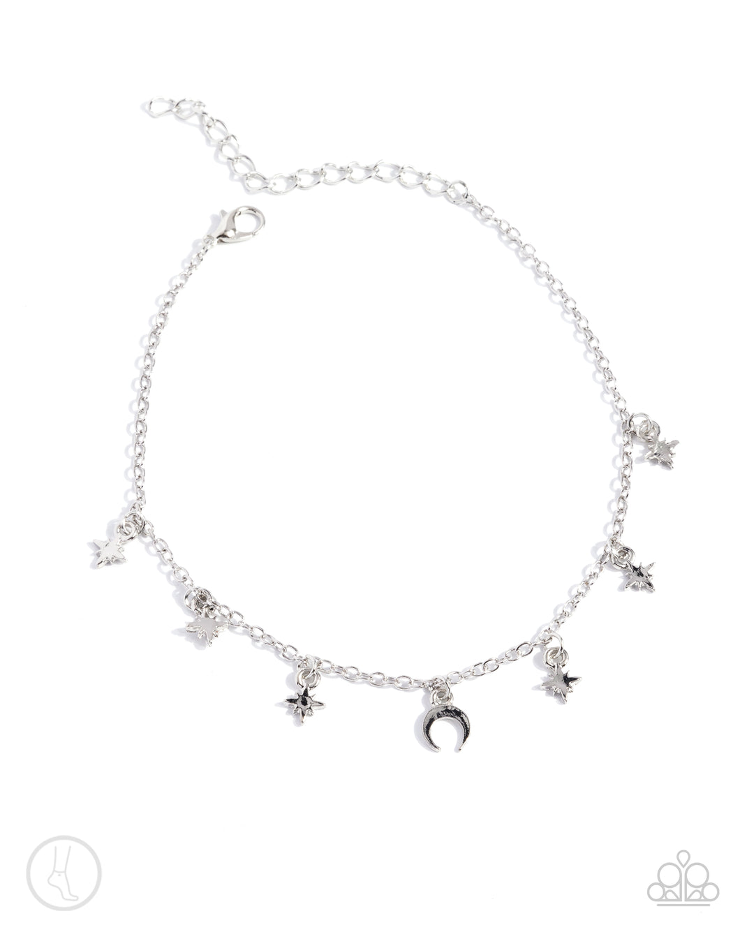 Stargazing Night - Silver Paparazzi Accessories