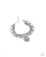 Load image into Gallery viewer, Coined Confidence - White Paparazzi Accessories
