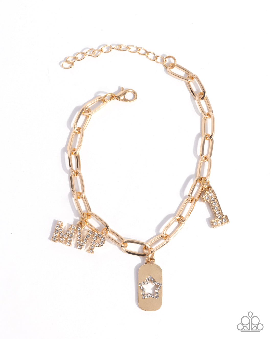 MVP Moment - Gold Paparazzi Accessories
