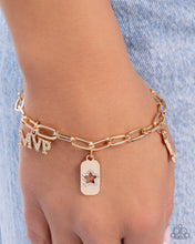 Load image into Gallery viewer, MVP Moment - Gold Paparazzi Accessories
