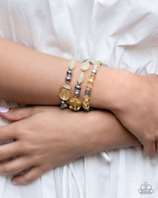 Load image into Gallery viewer, Lets Groove Tonight - Yellow Paparazzi Accessories
