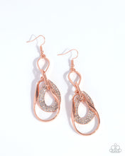 Load image into Gallery viewer, Teardrop Triumph - Copper Paparazzi Accessories
