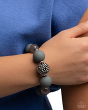 Load image into Gallery viewer, Hematite Hallmark - Complete Look Paparazzi Accessories
