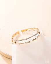Load image into Gallery viewer, Publicity Pizzazz - Gold Paparazzi Accessories
