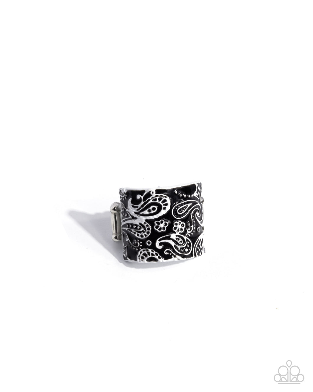 PAISLEY Talk - White Paparazzi Accessories