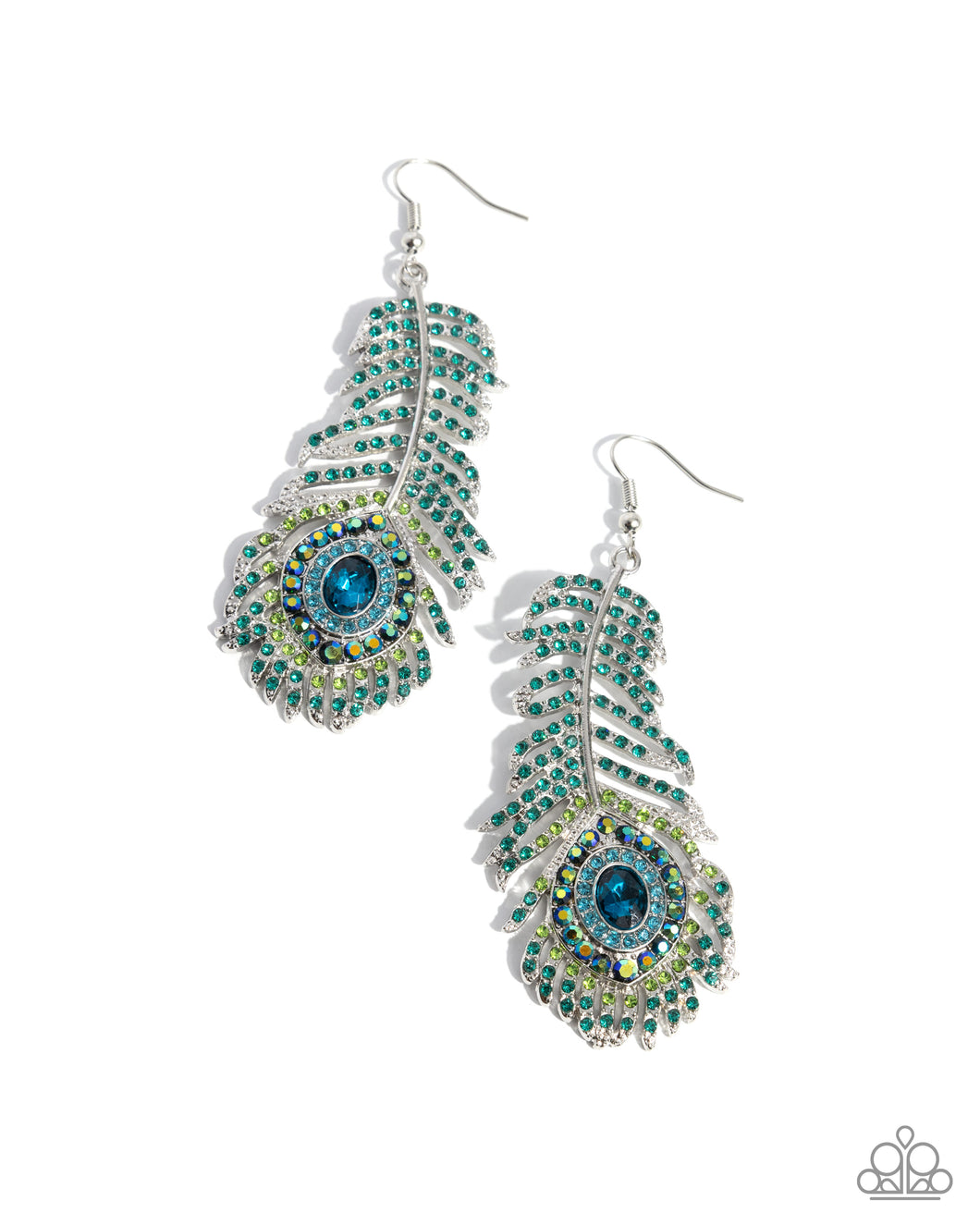 Prized Peacock - Green Paparazzi Accessories