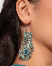 Load image into Gallery viewer, Prized Peacock - Green Paparazzi Accessories
