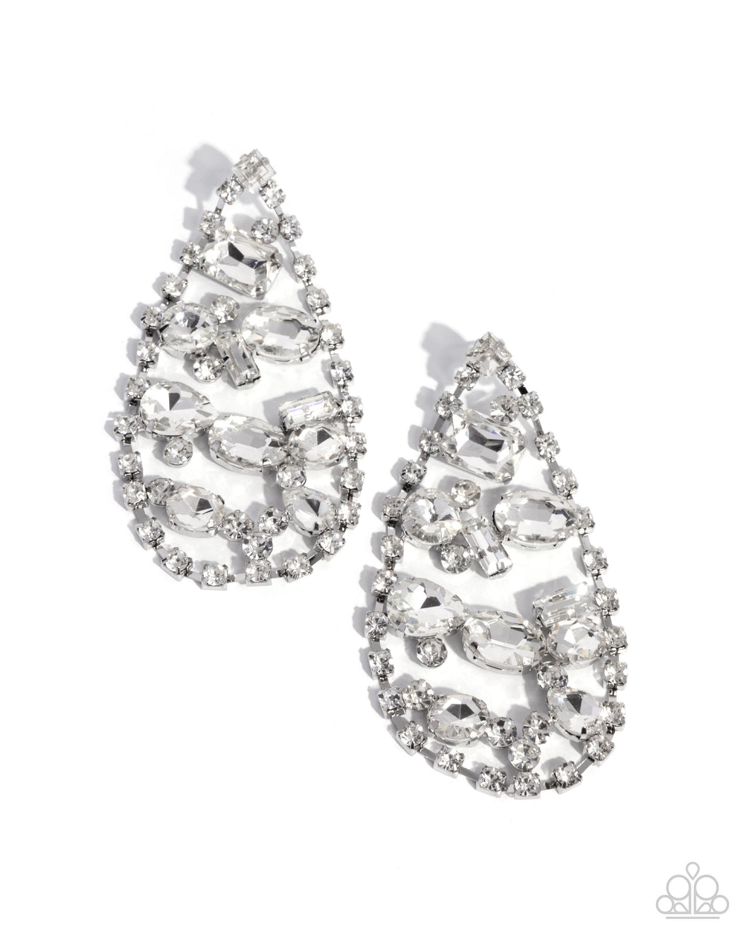 Giant Glitter - White Paparazzi Accessories