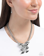 Load image into Gallery viewer, Big Deal Bow - White Paparazzi Accessories
