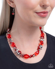 Load image into Gallery viewer, Mutual Mirage - Red Paparazzi Accessories
