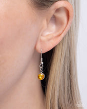 Load image into Gallery viewer, SPADES of Shimmer - Yellow Paparazzi Accessories
