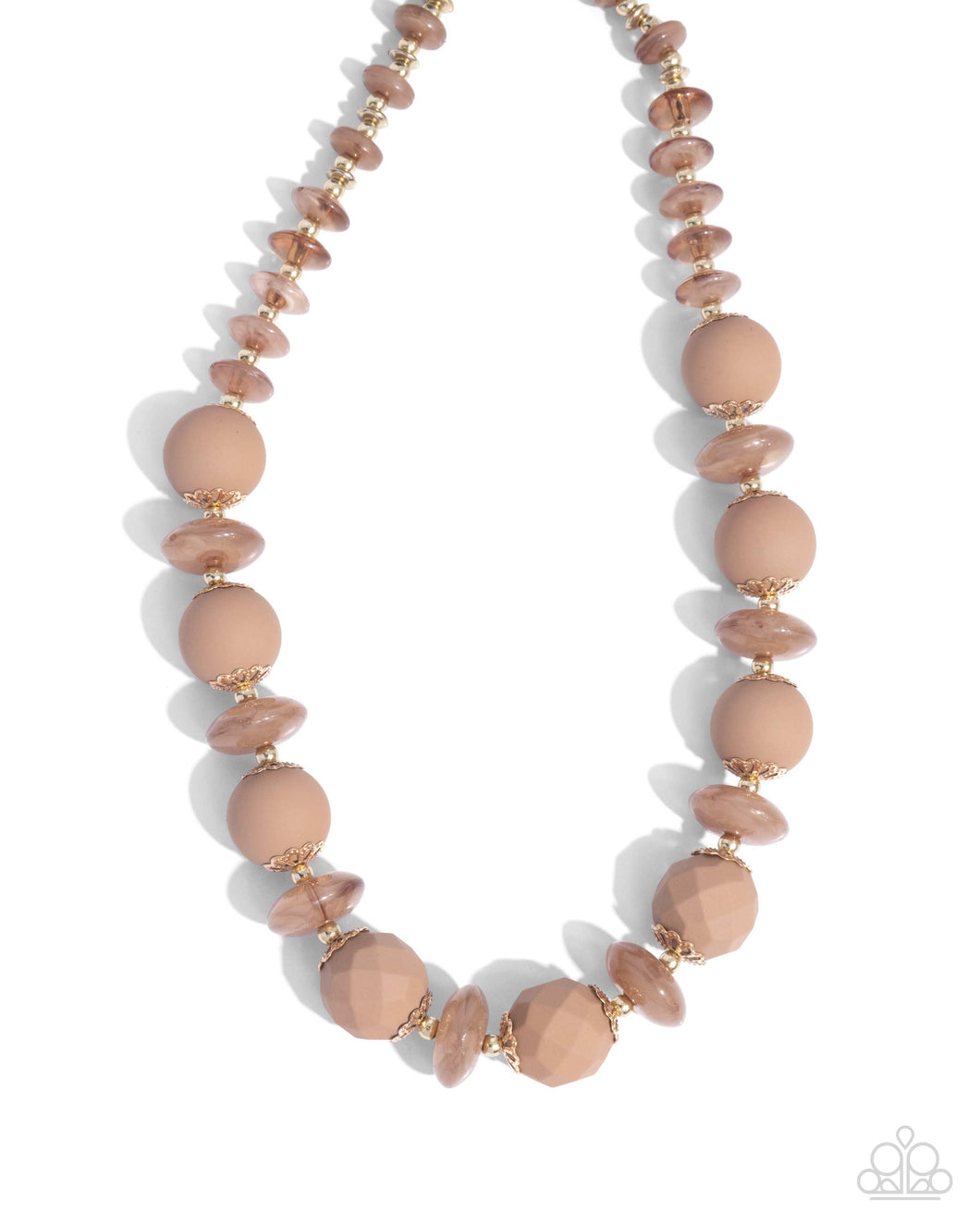 Cloudy with a Chance of CHARACTER - Brown Paparazzi Accessories