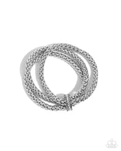 Load image into Gallery viewer, Faceted Facade - Silver Paparazzi Accessories
