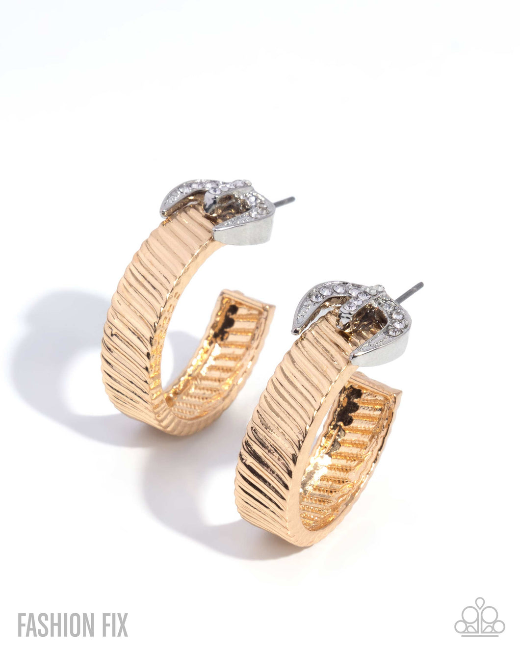 Assured Accent - Gold Paparazzi Accessories