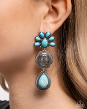 Load image into Gallery viewer, Handcrafted Haul - Blue Paparazzi Accessories
