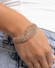 Load image into Gallery viewer, Trustworthy Twist - Gold Paparazzi Accessories
